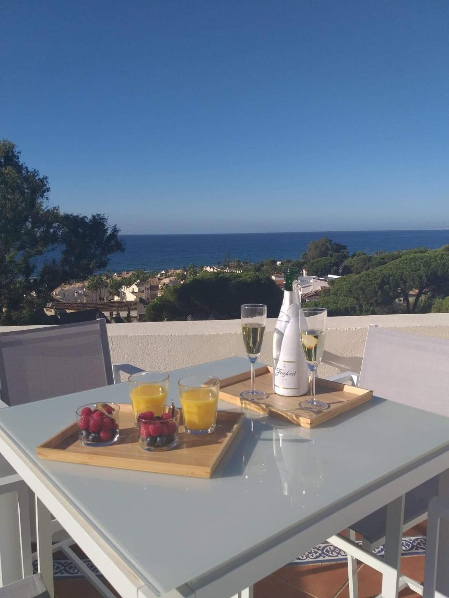 Sea View Studio Marbella! Exteriör bild